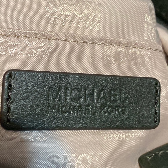 Michael Kors Est 1981 Shoulder Bag Purse Green - Picture 5 of 13